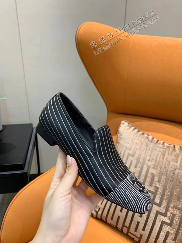 Chanel女鞋 香奈兒女款早春新款logo單鞋  naq1063